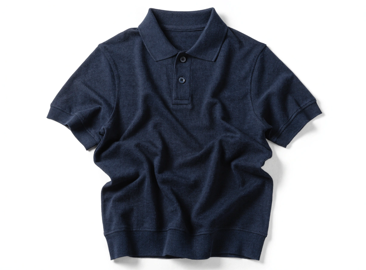Custom OEM polo shirt manufacturing service by Garmentown - available in various fabrics, colors, and logo decoration options