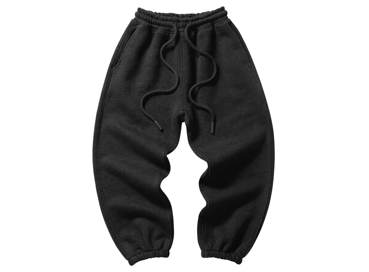Custom sweatpants manufactured by Garmentown -- OEM/ODM fleece sweatpants and joggers for brands, wholesalers and importers
