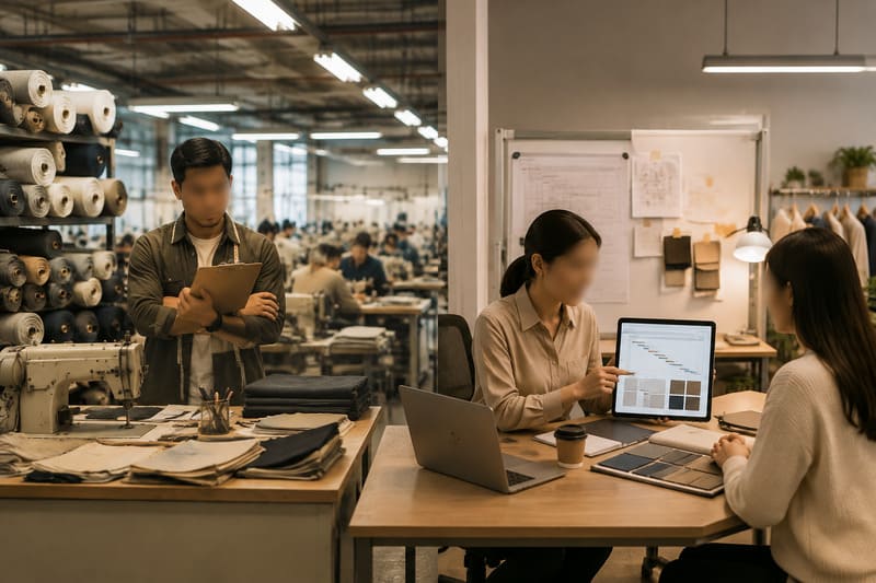 buyer mindset clothing factory vs seller mindset