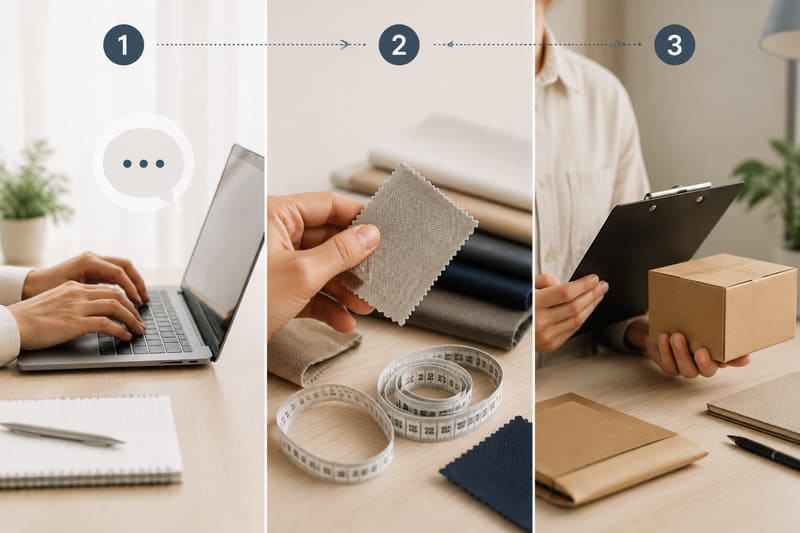 evaluate clothing factory before ordering