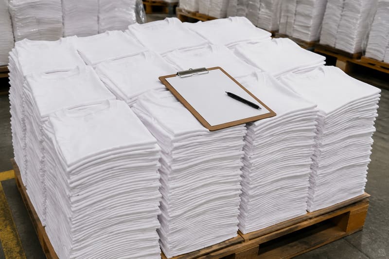 shirt order quantity impact on lead time