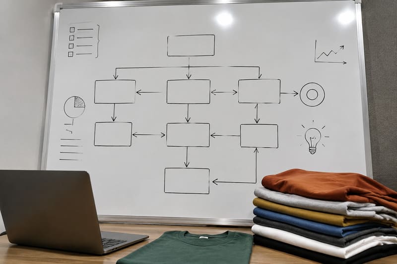 t-shirt business promotion strategy with paid ads social media and brand messaging